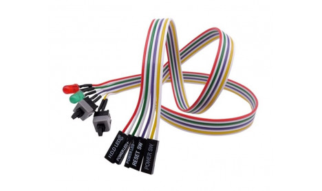 PC POWER SWITCH ON/OFF RESET WITH LED Indicator Light