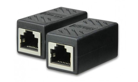 RJ45 FEMALE TO FEMALE CONNECTOR ADAPTER COUPLER