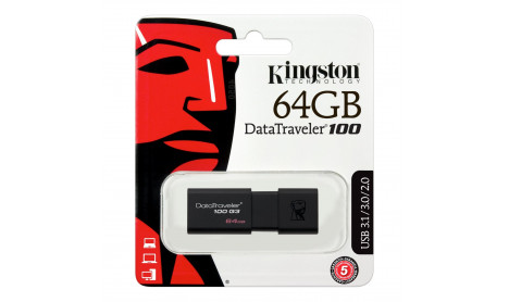 KINGSTON DataTraveler 100 G3 Pen Drive - 64GB 