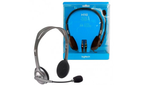 Logitech H110 Stereo Headphone with Mic