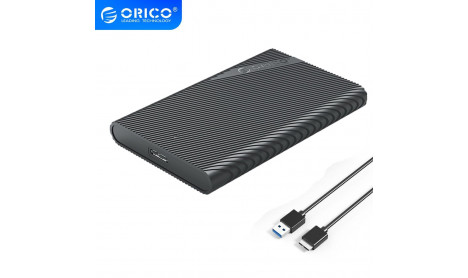 ORICO 2521U3 2.5 Inch SATA to USB 3.0 HDD SSD Case -Black 