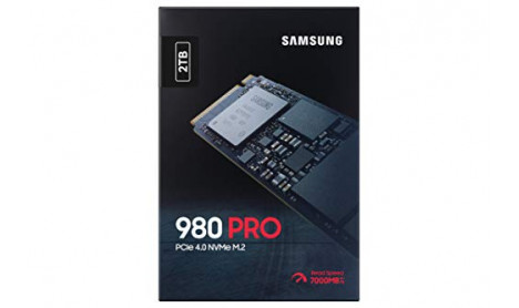 SAMSUNG 980 PRO NVMe M.2 SSD 2TB PCIe Gen4 [7000MB/s]