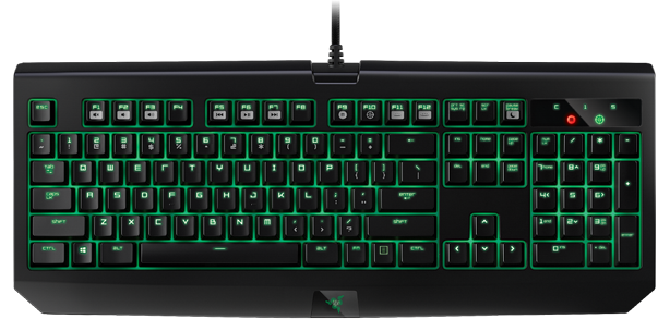 RAZER BLACKWIDOW ULTIMATE MECHANICAL KEYBOARD - GREEN SWITCH