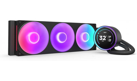 NZXT KRAKEN ELITE 360 V2 LCD LIQUID COOLER BLACK 