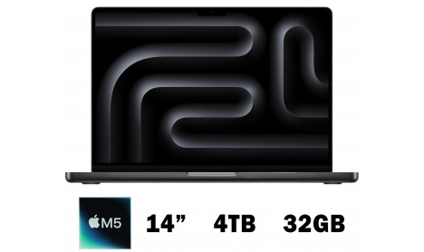 MACBOOK PRO 14 M5 32GB 4TB SPACE BLACK