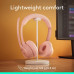 LOGITECH ZONE 300 WIRELESS BLUETOOTH HEADSET - ROSE