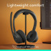 LOGITECH ZONE 300 WIRELESS BLUETOOTH HEADSET - BLACK