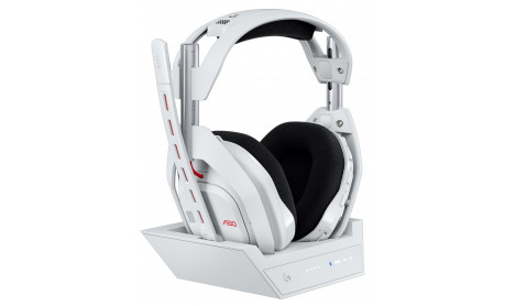 LOGITECH ASTRO A50 + BASE STATION PLAYSYNC AUDIO - WHITE LOGITECH ASTRO A50 + BASE STATION PLAYSYNC AUDIO - WHITE