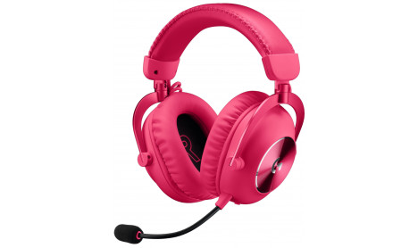 LOGITECH G PRO X 2 LIGHTSPEED WIRELESS GAMING HEADSET - MAGENTA