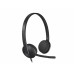  LOGITECH H340 USB COMPUTER HEADSET - BLACK