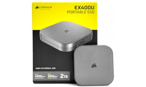 CORSAIR EX400U USB4 EXTERNAL SSD - 2TB