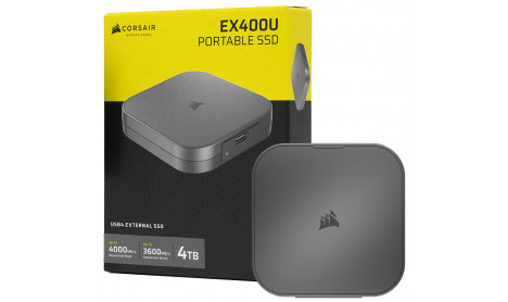 CORSAIR EX400U USB4 EXTERNAL SSD - 4TB