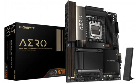 GIGABYTE X870E AERO X3D DARK WOOD DDR5 WIFI 7