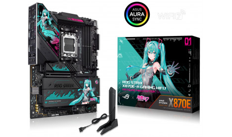 ASUS ROG STRIX X870E-H GAMING WIFI7 HATSUNE MIKU EDITION