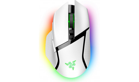 RAZER BASILISK V3 - CUSTOMIZABLE RGB GAMING MOUSE WHITE