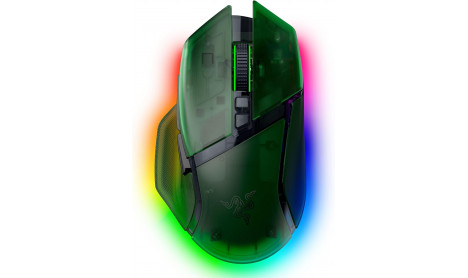 RAZER BASILISK V3 PRO 35K WIRELESS GAMING MOUSE - PHANTOM GREEN