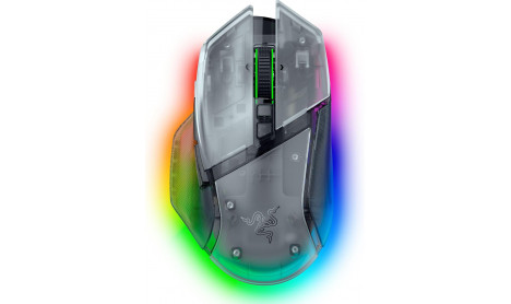 RAZER BASILISK V3 PRO 35K WIRELESS GAMING MOUSE - PHANTOM WHITE
