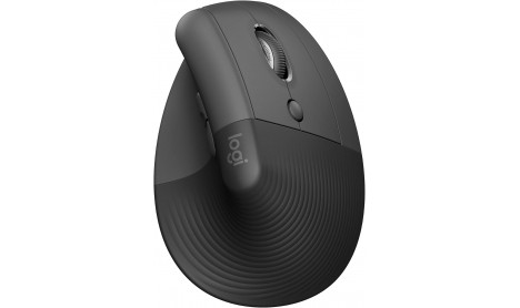 LOGITECH LIFT VERTICAL ERGONOMIC WIRELESS MOUSE -  GRAPHITE / BLACK