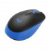  LOGITECH M190 FULL-SIZE WIRELESS MOUSE - BLUE