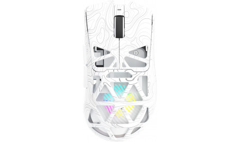 AULA SC620 TRI-MODE WIRELESS GAMING MOUSE - WHITE CONTOUR