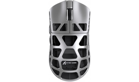 ATTACK SHARK R3 MAGNESIUM ALLOY 8K GAMING MOUSE - GREY