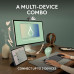 LOGITECH PEBBLE 2 WIRELESS KEYBOARD AND MOUSE COMBO - GRAPHITE