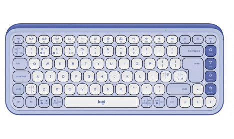 LOGITECH POP ICON KEYS WIRELESS KETBOARD - LILAC