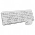 LOGITECH MK250 COMPACT BLUETOOTH WIRELESS COMBO - OFFWHITE