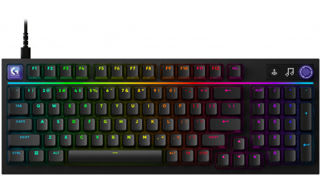 LOGITECH G316 X 98 98% WIRED GAMING KEYBOARD - BLACK