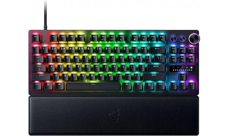RAZER HUNTSMAN V3 PRO TKL WIRED ANALOG OPTICAL ESPORTS KEYBOARD - BLACK