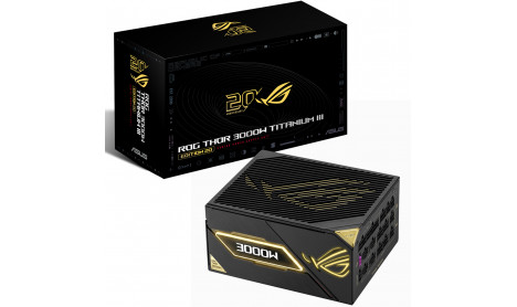 ASUS ROG THOR 3000W TITANIUM III EDITION 20 (ROG EQUALIZER) 2026