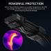 CORSAIR THERMALPROTECT PCIE 5.1 600W 12V-2X6 CABLE - BLACK