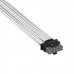 CORSAIR ELITE PREMIUM TYPE 4 INDIVIDUALLY SLEEVED 2X 8-PIN TO PCIE 12V-2X6 600W CABLE - WHITE CORSAIR ELITE PREMIUM TYPE 4 INDIVIDUALLY SLEEVED 2X 8-PIN TO PCIE 12V-2X6 600W CABLE - WHITE