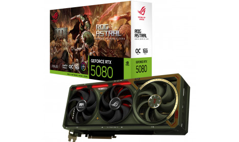 ASUS ROG ASTRAL GEFORCE RTX 5080 16GB GDDR7 OC DOOM EDITION