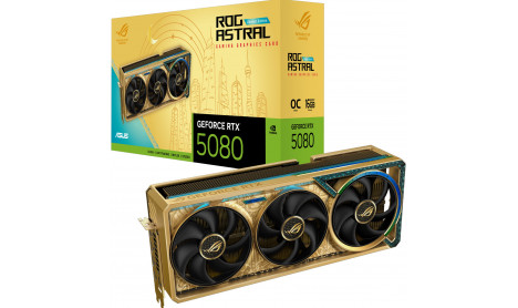 ASUS ROG ASTRAL GEFORCE RTX 5080 DHAHAB CORE OC EDITION