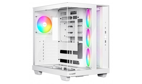 BE QUIET! LIGHT BASE 500 LX WITH ARGB FANS - WHITE