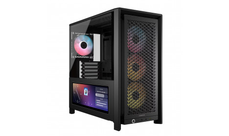 CORSAIR FRAME 4000D LCD RS ARGB PREMIUM MID-TOWER PC CASE - BLACK 