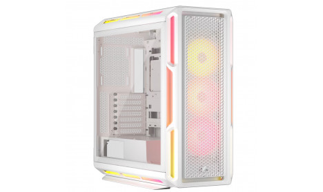 CORSAIR ICUE LINK 5000T LX RGB MID-TOWER HIGH-PERFORMANCE PC CASE - WHITE
