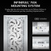 CORSAIR FRAME 5000D RS HIGH-AIRFLOW MID-TOWER PC CASE - WHITE
