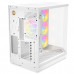 HYTE Y50 RGB DUAL CHAMBER ATX MID TOWER GAMING PC CASE - SNOW WHITE