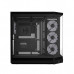 HYTE Y50 RGB DUAL CHAMBER ATX MID TOWER GAMING PC CASE - PITCH BLACK