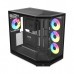 HYTE Y50 RGB DUAL CHAMBER ATX MID TOWER GAMING PC CASE - PITCH BLACK