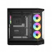HYTE Y50 RGB DUAL CHAMBER ATX MID TOWER GAMING PC CASE - PITCH BLACK