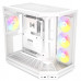 HYTE Y50 RGB DUAL CHAMBER ATX MID TOWER GAMING PC CASE - SNOW WHITE