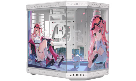 HYTE SAKURA MIKO Y70 DUAL CHAMBER MID-TOWER ATX CASE EDITION