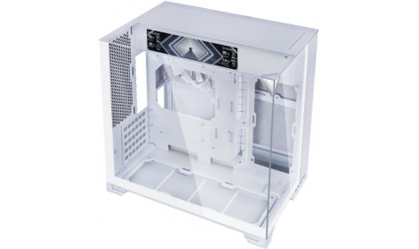 LIAN LI O11 VISION-M DIGITAL ATX MID TOWER PC CASE WHITE
