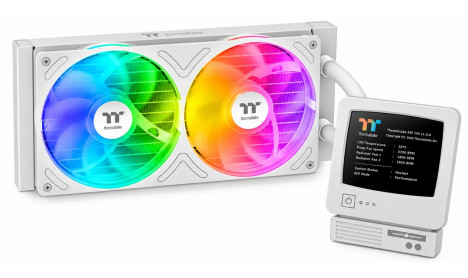THERMALTAKE RETRO 240 ULTRA ARGB SYNC AIO LIQUID COOLER 240MM THERMALTAKE RETRO 240 ULTRA ARGB SYNC AIO LIQUID COOLER 240MM