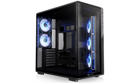 THERMALTAKE VIEW 590 TG ARGB MID TOWER CHASSIS - BLACK