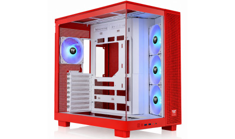 THERMALTAKE VIEW 380 XL TG ARGB MID TOWER CASE - FLAMING ORANGE 