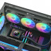 THERMALTAKE LB360-S ARGB AIO LIQUID COOLER 360MM - BLACK